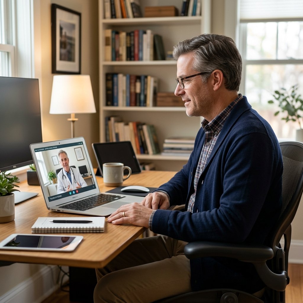 TRT telehealth consultation